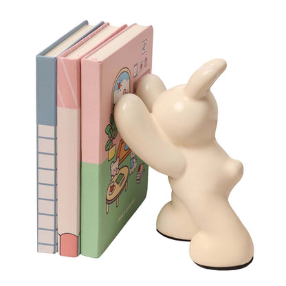 Decorative Ceramic Book Ends Creative Animal Figurine Book Ends Stands Suitable For Hold Cds Dvds Magazines